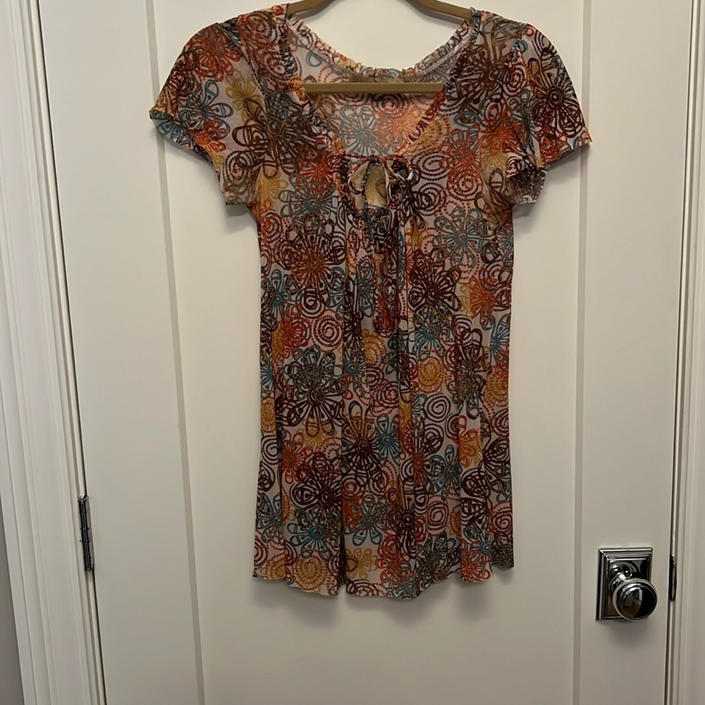 Women's short sleeve blouse, S